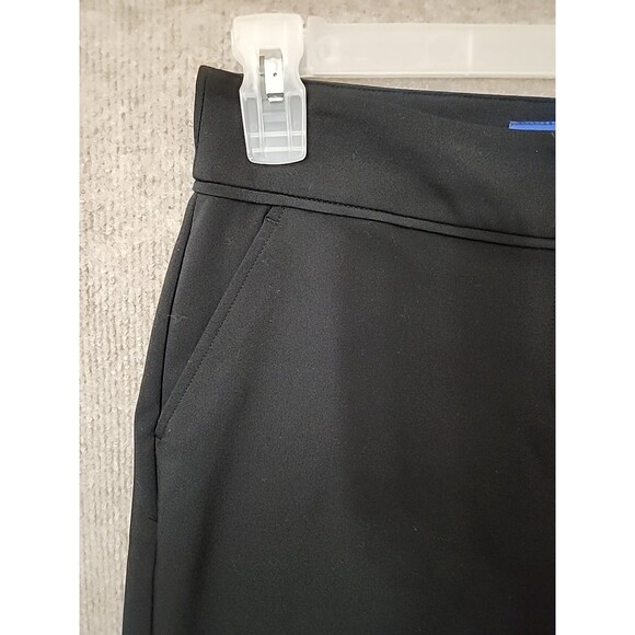 Apt 9 Torie Capri Dress Pants Womens 4 Black Straight Leg Stretch Career NEW - Picture 2 of 10